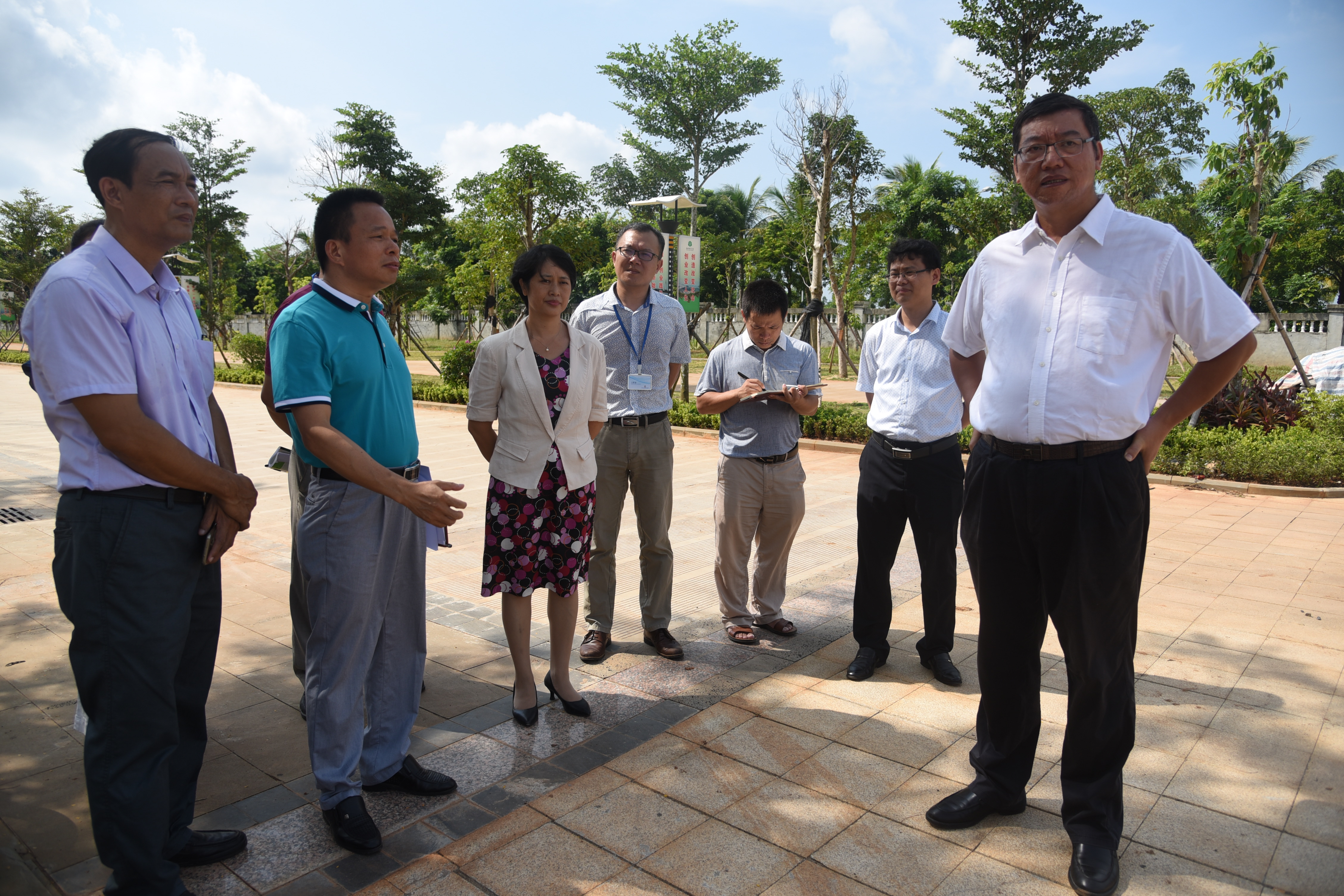 林强校长到大学科技园调研