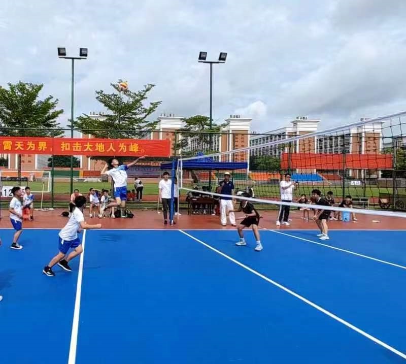 排球点燃激情,赛场挥洒青春——海南师范大学实验小学参加2022年海口市中小学生排球赛