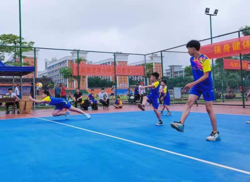 排球点燃激情,赛场挥洒青春——海南师范大学实验小学参加2022年海口市中小学生排球赛