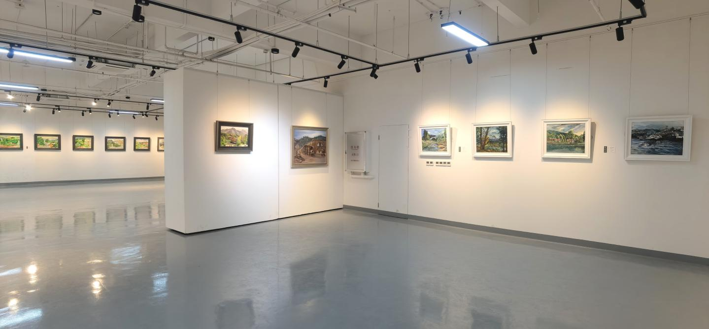 “家乡美——乡村振兴油画作品巡回展（海口站）”在海南师范大学美术馆成功举办